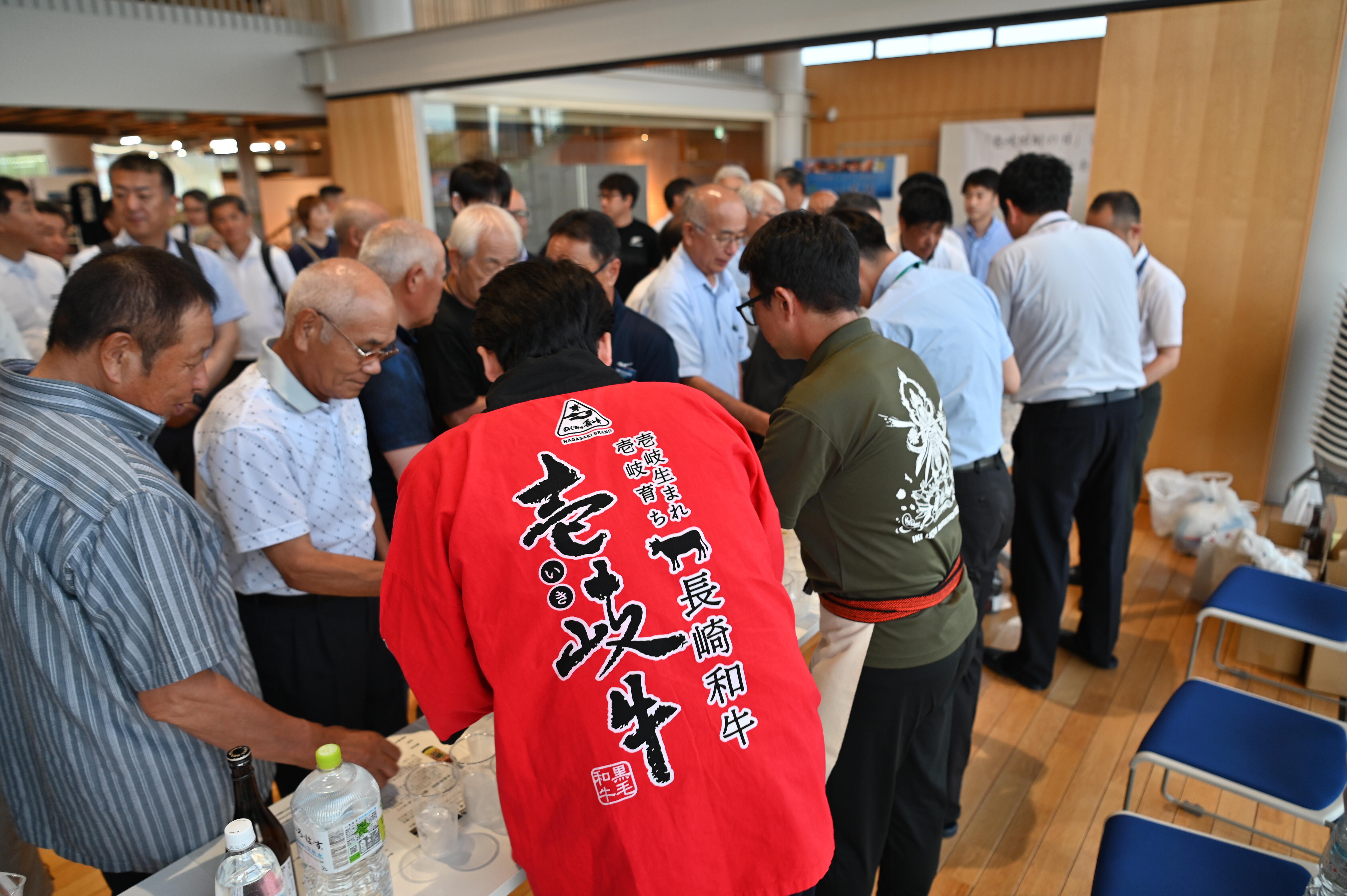 ⑥壱岐市から応援.JPG